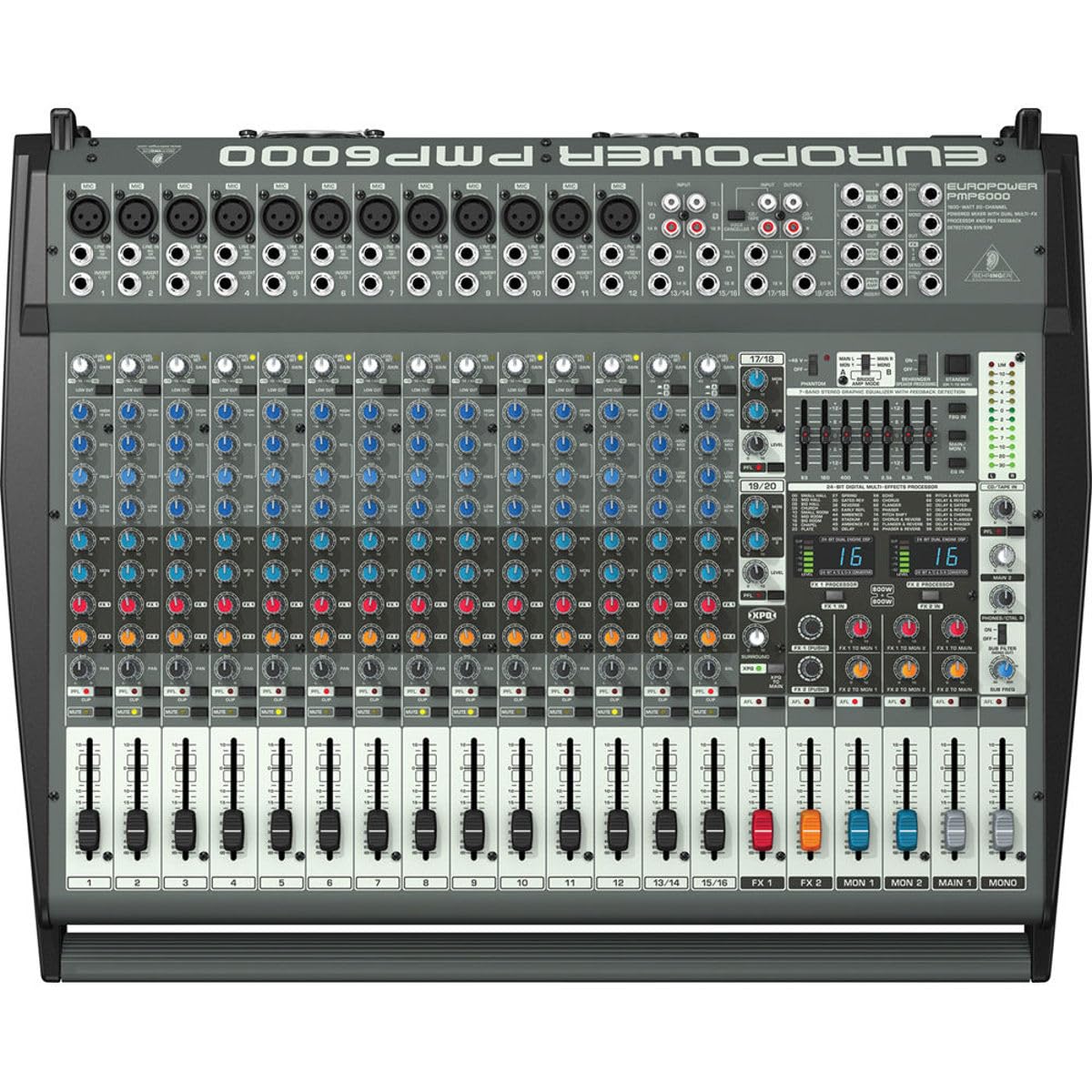 Amazon | BEHRINGER ベリンガー EUROPOWER PMP6000 パワードミキサー